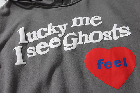 Lucky Me I See Ghosts Hoodie